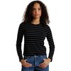 perfectwhitetee - Jamie Shirt - Women's - Black Stripe