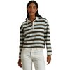 perfectwhitetee - Kaya Shirt - Women's - Dark Olive Stripe