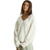 Rhythm - Adele Oversized Long-Sleeve Knit Top - Women's - Cream