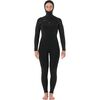 Rip Curl - Dawn Patrol 5/4 Chest-Zip Hooded Wetsuit - Women's - Black