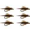 Rainy's Flies - BH Prince Nymph - 6-Pack - One Color