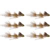 Rainy's Flies - Ringmaster Streamer - 6-Pack - Natural Grizzly