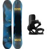 Rome - Mechanic w/ Katana AW FASE Snowboard Bundle - Black,Black