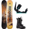Rossignol - Krypto w/ Cutback BOA + Works Snowboard Package - OneCol,Black/Blue,Black