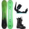 Rossignol - Super Revenant w/ Cutback BOA + Works Snowboard Package - OneCol,Black/Blue,Black