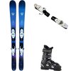 Rossignol - Dreamer 90 + Xpress10 Binding + Speed 80 HV+ Boot - Women's - One/Blk/Wht/Sparkle