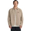 RVCA - Dayshift Solid Flannel Shirt - Men's - Wheat
