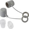 Salomon - Soft Valve Cover - Clear/Alloy