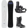 Salomon - Jetstream Snowboard + XA Supermatic Binding + Dialogue Boot - One Color,Black,Black/Black/White