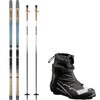 Salomon - Outpath 60 Grip Classic Ski Package w/ Poles - One Color,Peat/Rainy Day/Iron,One