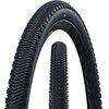 Schwalbe - G-One Overland Pro Tubeless Tire - 700c - Black, RaceGuard Addix SpeedGrip E-25