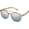 Matte Tortoise Blue Fade/Polar Silver Mirror