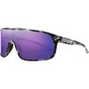 Matte Ice Tortoise/Polarized Purple Mirror