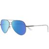Gunmetal/Polarized Blue Mirror