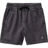 Seaesta Surf - Garment Dyed Volley Short - Boys' - Grey