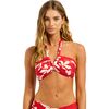 Seafolly - Mayflower Halter Bandeau Bikini Top - Women's - Cosmo Red