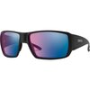 Smith - Guide's Choice XL ChromaPop Polarchromic Sunglasses - Matte Black/ChromaPop Glass Polarchromic Rose Blue Mirror