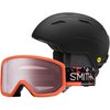 Smith - Mondo MIPS Helmet + Transfer Goggle - Matte Black,Cinder Chop Up/Ignitor Mirror