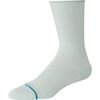 Stance - Rolled Solid Crew Sock - Women's - Turbulence