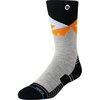 Stance - South Face Hike Light Crew Sock - Orange