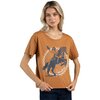 Sendero Provisions Co. - Palomino Basic T-Shirt - Women's - Meerkat