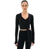 Splits59 - Bella Airweight Lite Wrap Top - Women's - Black