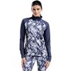 Swix - Tista 1/2-Zip Mid Layer Top - Women's - Iceberg Print