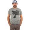 Slow Loris - Hiking Tortoise T-Shirt - Blue Storm