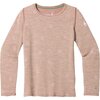 Smartwool - Merino 250 Baselayer Crew Top - Kids' - Almond Mini Meadow