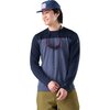Smartwool - Classic Thermal Merino Colorblock Crew Base Layer - Men's - Deep Navy/Nightfall Blue