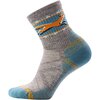 Smartwool - Hike Light Cushion Fox Meadow Mid Crew Sock - Women's - Taupe/Natural Marl
