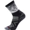 Smartwool - Hike Light Cushion Valley View Crew Sock - Black