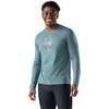 Smartwool - Wander Valley Active Long-Sleeve Graphic T-Shirt - Men's - Dusty Teal