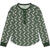 The Great Outdoors - The Slope Henley Top - Women's - Spruce