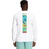 TNF White/Brilliant Coral