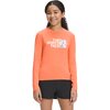The North Face - Amphibious Long-Sleeve Sun T-Shirt - Girls' - Dusty Coral Orange