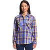 Deep Periwinkle Medium Bold Shadow Plaid
