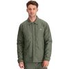 The North Face - Afterburner Insulated Flannel - Men's - Bark Mist/TNF Black Shadow Plaid