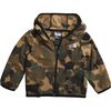 Utility Brown Camo Texture Small Print
