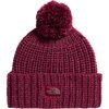 The North Face - Cozy Chunky Cabin Beanie - Burgundy Crush/Utility Brown/Cardinal Red/Deep Burgundy