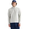 The North Face - Cedar Trail Grid Fleece 1/4-Zip Jacket - Men's - Cumulus Cloud