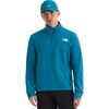 The North Face - Cedar Trail Grid Fleece 1/4-Zip Jacket - Men's - Dusk Blue