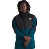 The North Face - Tekware Grid Hybrid Full Zip Jacket - Men's - Midnight Petrol/TNF Black