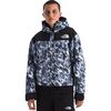 Virtual Blue Trail Grid Print/TNF Black