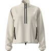 The North Face - TNF Fleeski 1/4-Zip Pullover Jacket - Women's - White Dune