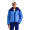 The North Face - Reversible Shasta Full-Zip Hooded Jacket - Boys' - Active Blue/Bold Blue