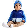 The North Face - Glacier Full-Zip Hoodie - Infants' - Bold Blue/Polar Haze/Active Blue