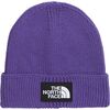 The North Face - Logo Box Cuffed Beanie - Peak Purple