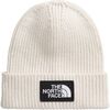 The North Face - Logo Box Cuffed Beanie - Kids' - White Dune