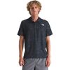 Summit Navy Rock Texture Print
